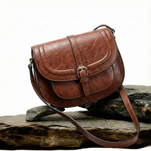 Borsa a Tracolla in Pelle Evelyn