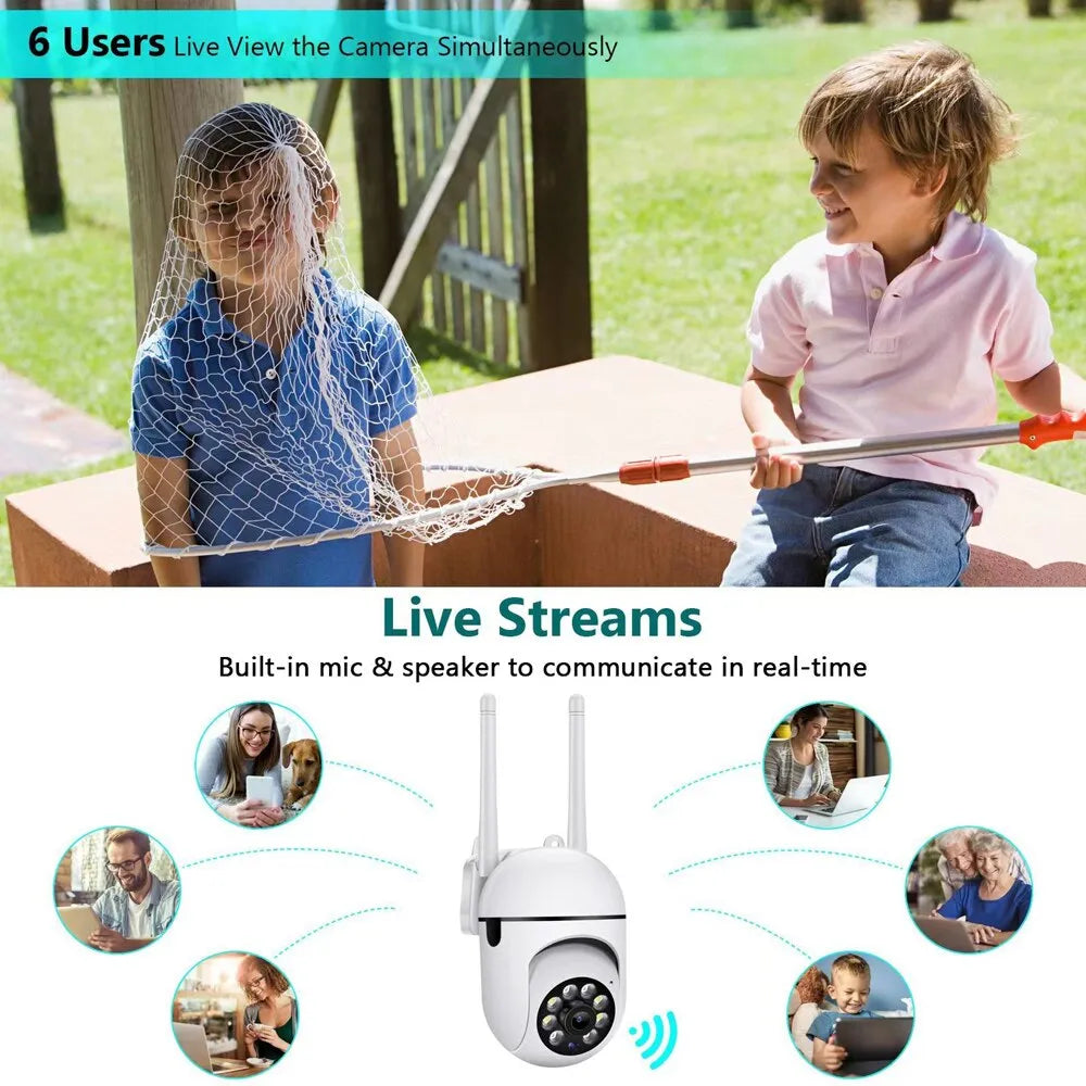 Telecamera WiFi di Sorveglianza 360° ANFINITE Lunero