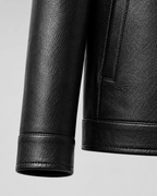 Giacca Uomo in Ecopelle con Zip