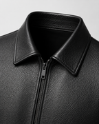 Giacca Uomo in Ecopelle con Zip