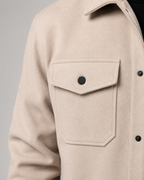 Sobrecamisa informal para hombre con bolsillos