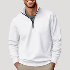 Maglione Uomo Classico con Zip a Quarto