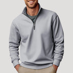 Maglione Uomo Classico con Zip a Quarto