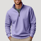 Maglione Uomo Classico con Zip a Quarto
