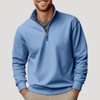 Maglione Uomo Classico con Zip a Quarto