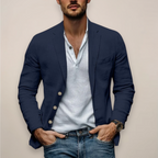 Blazer Uomo Casual Estivo dal Design Moderno