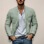 Blazer Uomo Estivo Casual Elegante