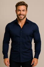 Camicia Uomo Slim Fit Elegante