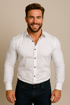 Camicia Uomo Slim Fit Elegante