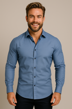 Camicia Uomo Slim Fit Elegante