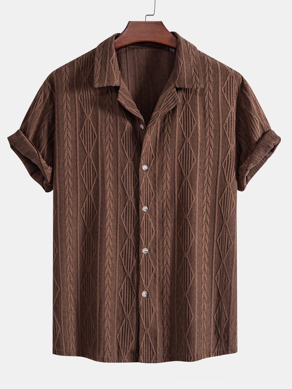 Conjunto resort completo para hombre con camisa y pantalones