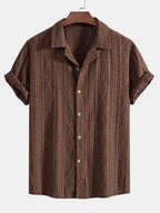 Conjunto resort completo para hombre con camisa y pantalones