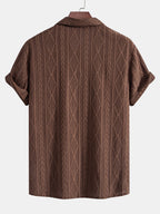 Conjunto resort completo para hombre con camisa y pantalones