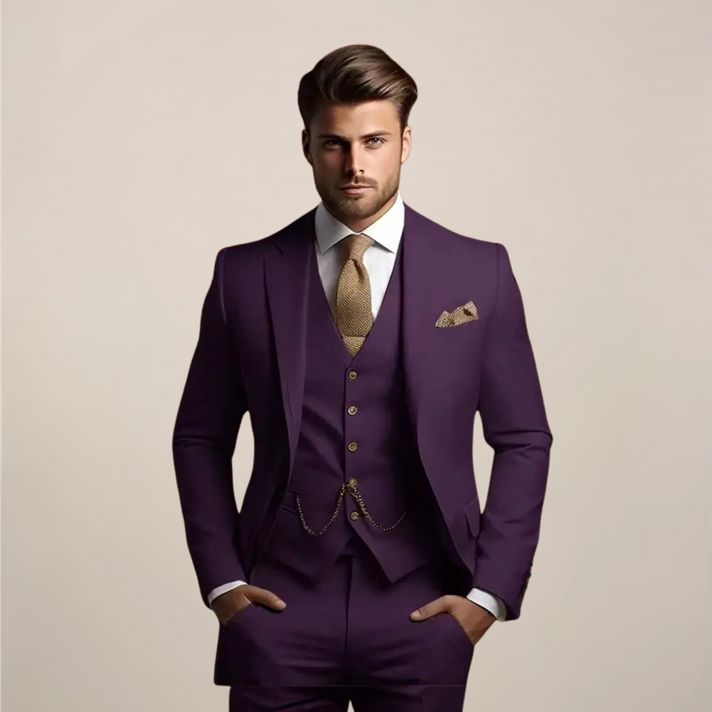 Abito Uomo Tre Pezzi Elegante Primaverile ANFINITE