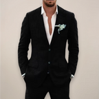 Completo Uomo Elegante Monopetto
