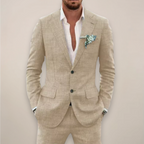 Completo Uomo Elegante Monopetto