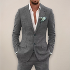 Completo Uomo Elegante Monopetto