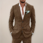 Completo Uomo Elegante Monopetto
