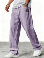 Pantaloni Estivi Uomo a Gamba Larga