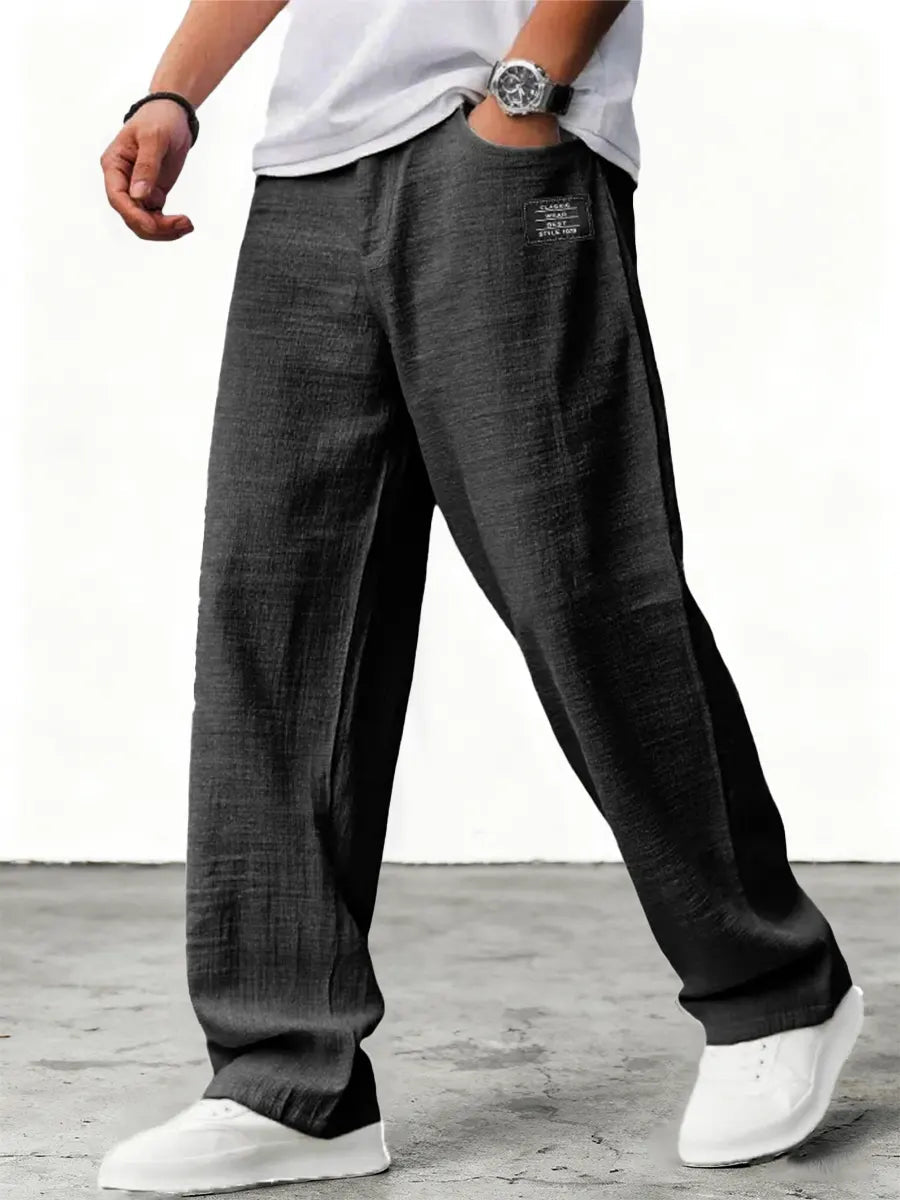 Pantaloni Estivi Uomo a Gamba Larga