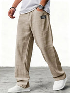 Pantaloni Estivi Uomo a Gamba Larga