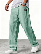 Pantaloni Estivi Uomo a Gamba Larga