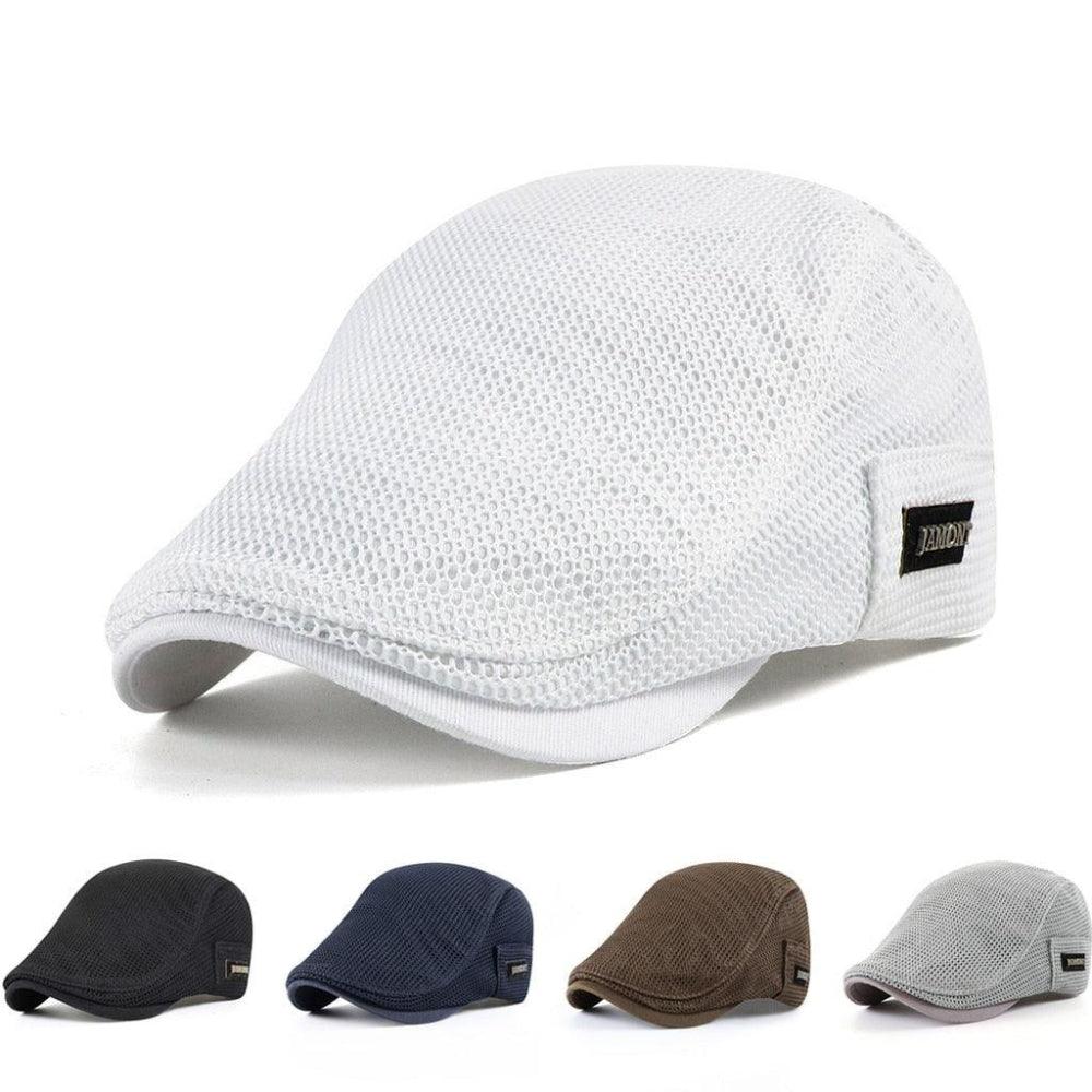 ANFINITE - Cappellino Piatto Casual per Uomini | Leggero, Traspirante & Regolabile