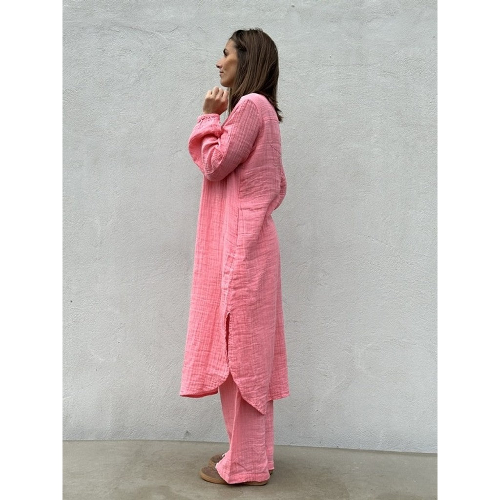 Kaftano Donna Oversize Silhouette Stile Estivo
