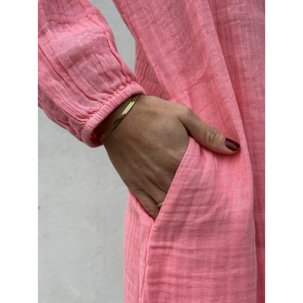 Kaftan Dame Oversize Silhuet Sommerstil
