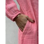 Kaftan Dame Oversize Silhuet Sommerstil