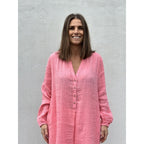 Kaftan Dame Oversize Silhuet Sommerstil