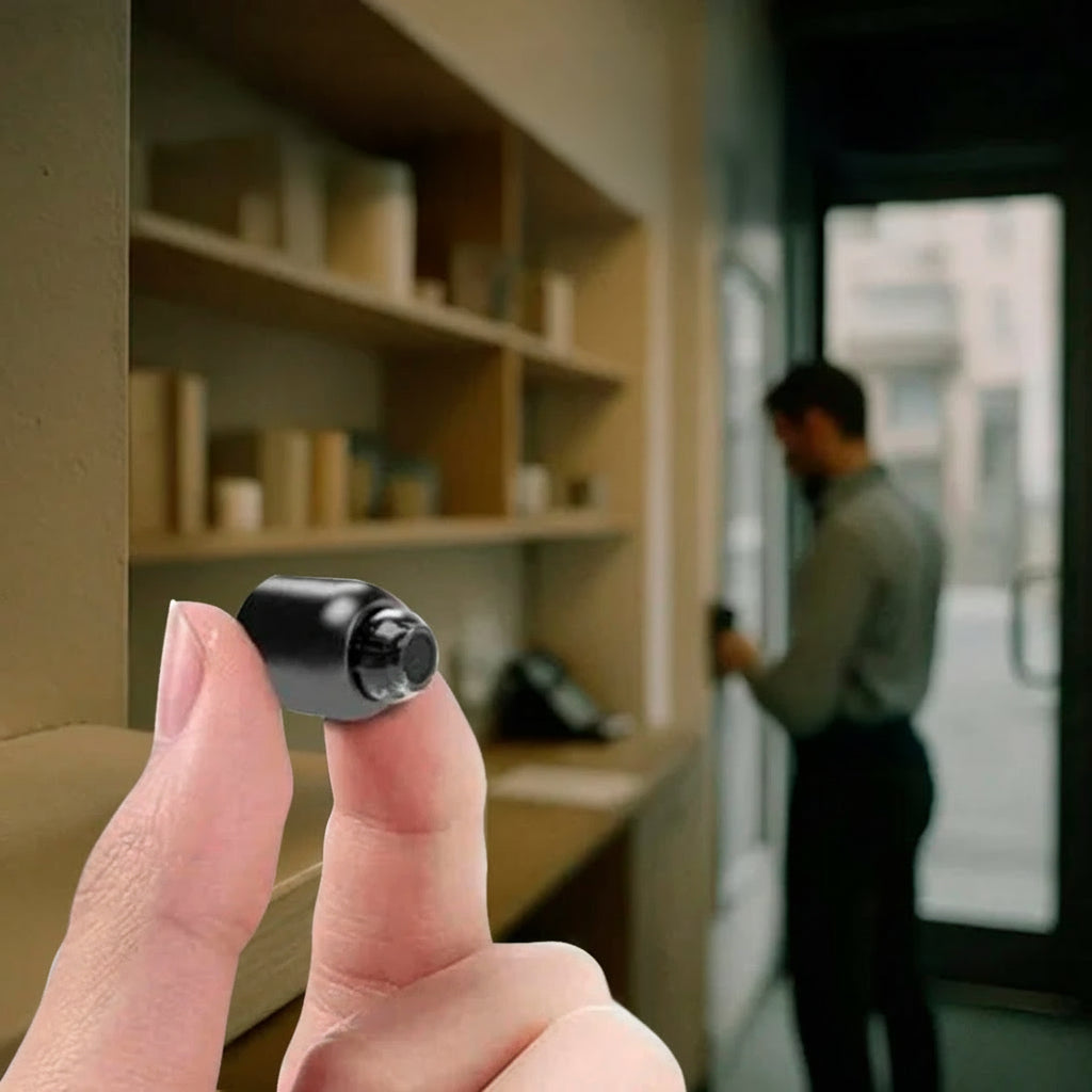 Trådløst 1080P Nanny Kamera med Lyd | Diskret Hjem Overvågning | WiFi Fjernadgang