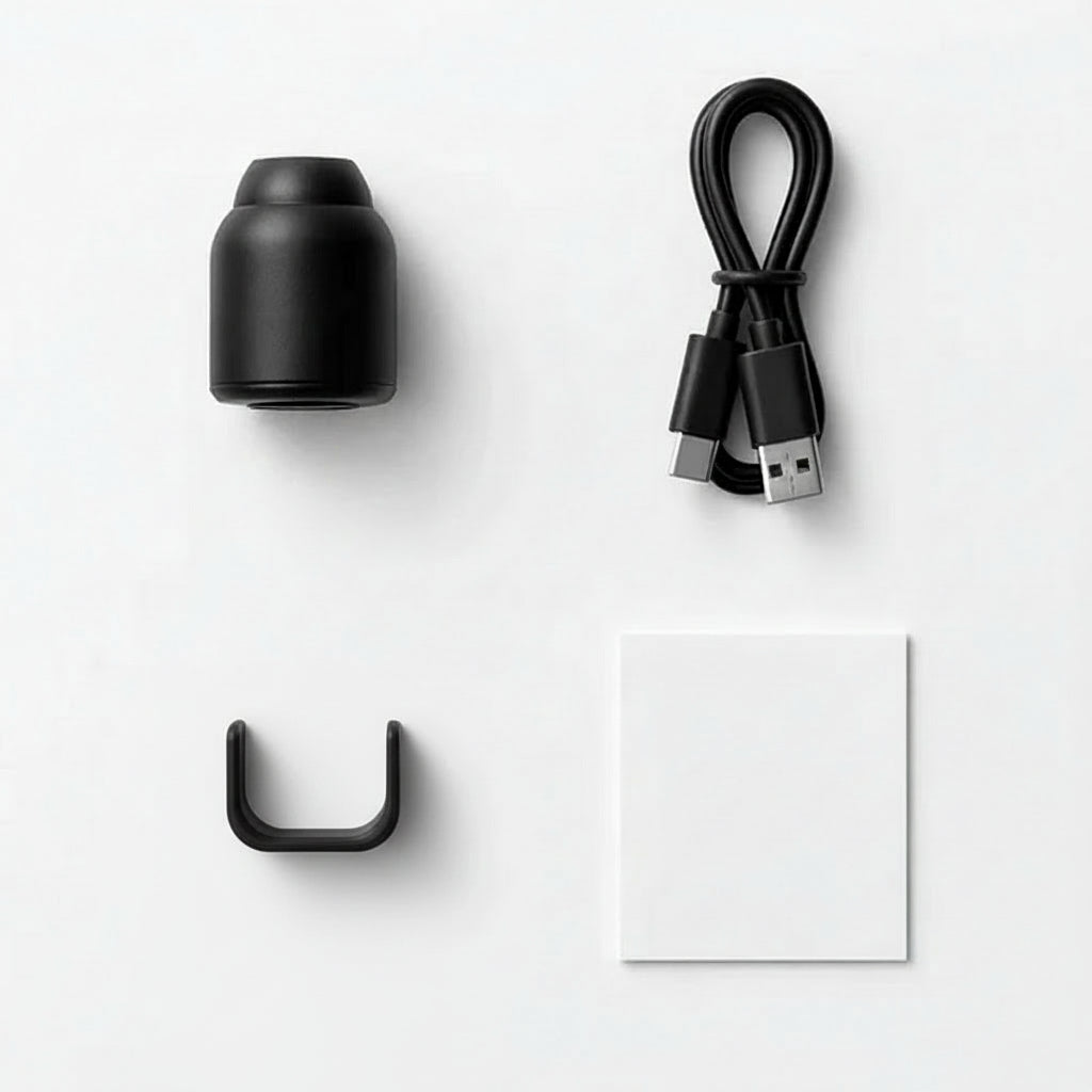 Trådløst 1080P Nanny Kamera med Lyd | Diskret Hjem Overvågning | WiFi Fjernadgang