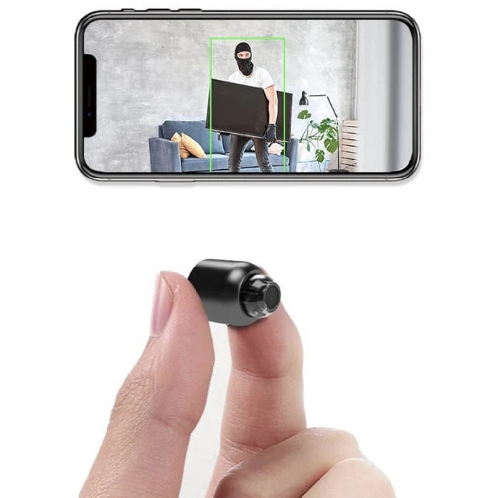 Telecamera Nanny Wireless 1080P con Audio | Sorveglianza Domestica Discreta | Accesso Remoto WiFi