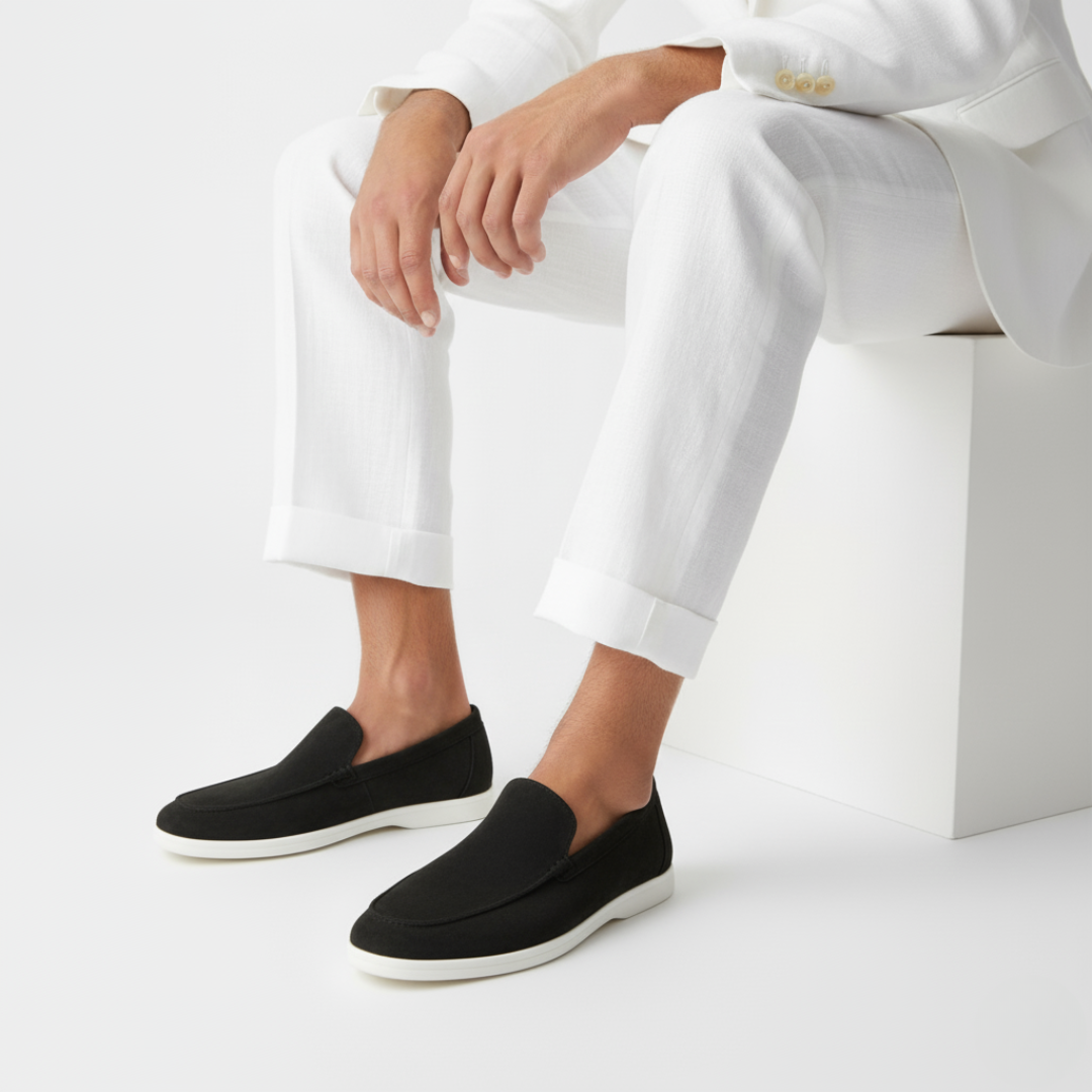 Anfinite Suede Slip-On Loafers