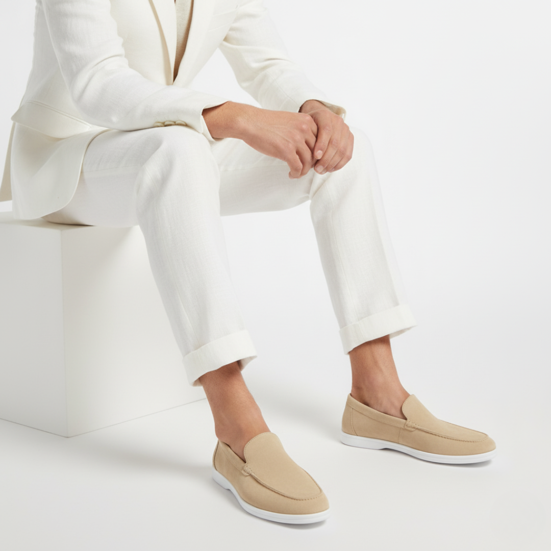 Anfinite Suede Slip-On Loafers