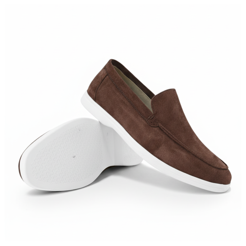 Anfinite Suede Slip-On Loafers