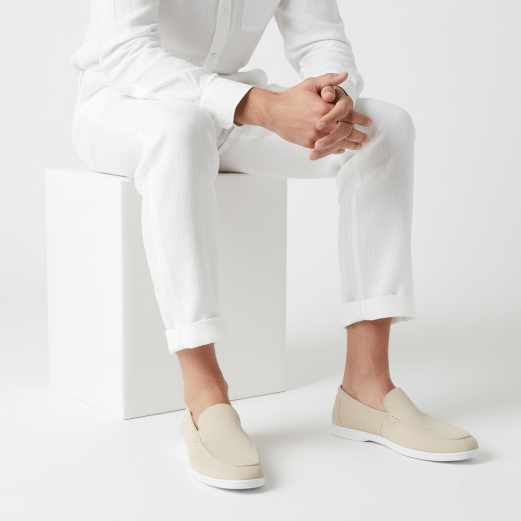 Anfinite Suede Slip-On Loafers