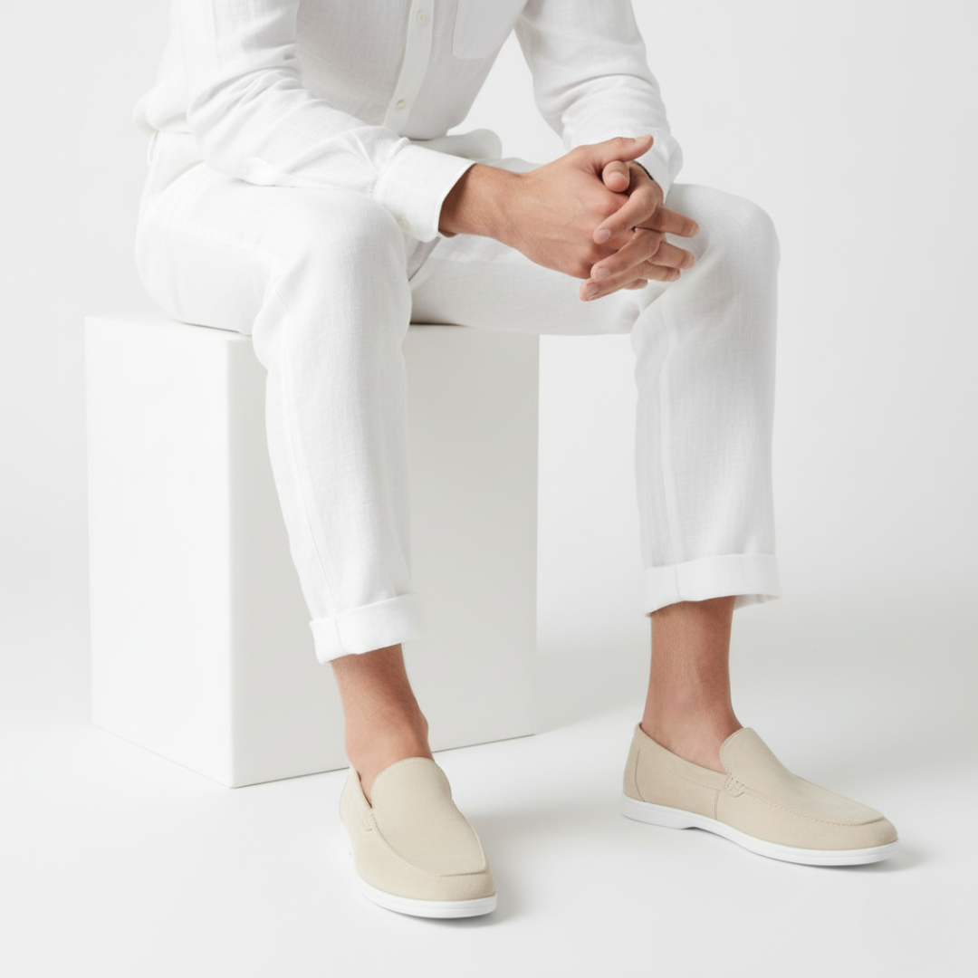 Anfinite Suede Slip-On Loafers