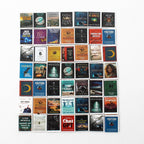 ANFINITE AnxietyBookshelf Libreria Miniaturizzata Fatta a Mano in Legno