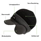 Cappello Invernale Tricot – Fleece Isolante con Protezione per le Orecchie