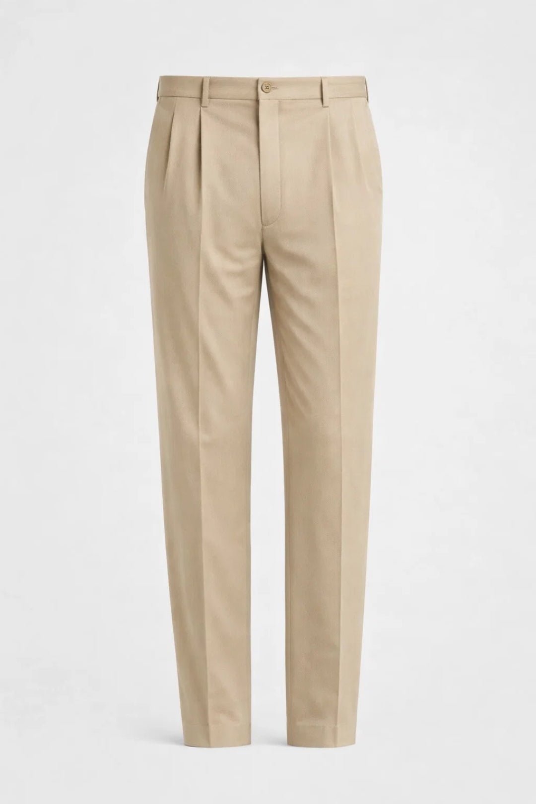 Pantaloni Eleganti Uomo con Pince e Gamba Dritta – Taglio Sartoriale Smart Casual