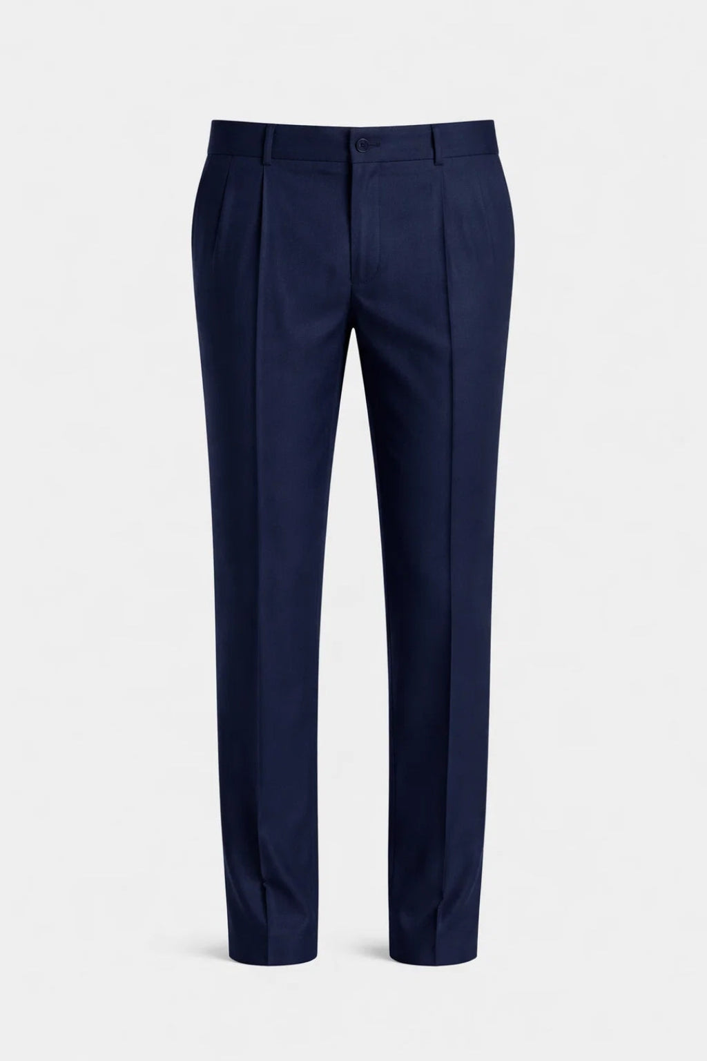 Pantaloni Eleganti Uomo con Pince e Gamba Dritta – Taglio Sartoriale Smart Casual