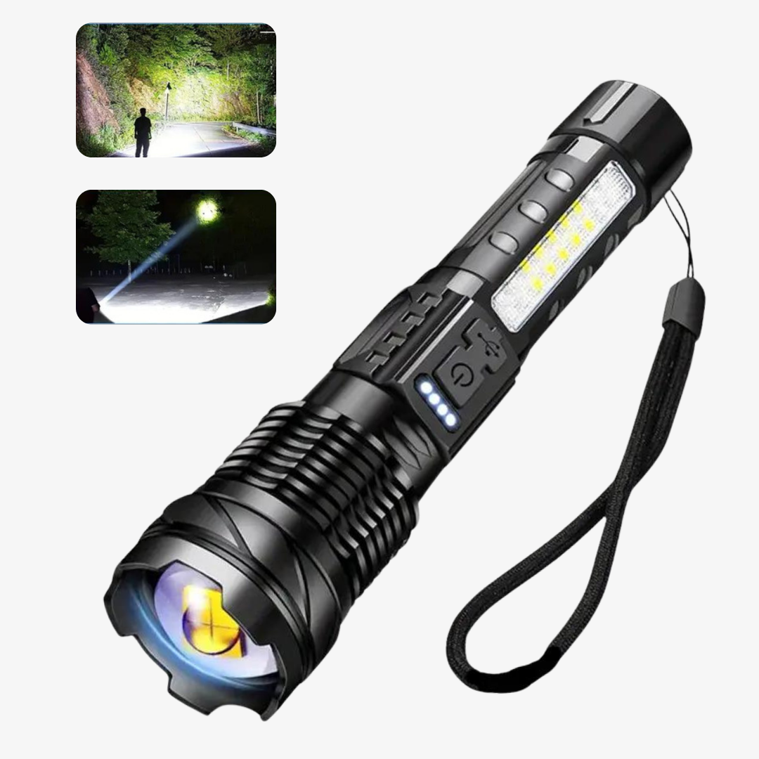 OutdoorHaven Torcia Militare - 5000 Lumen