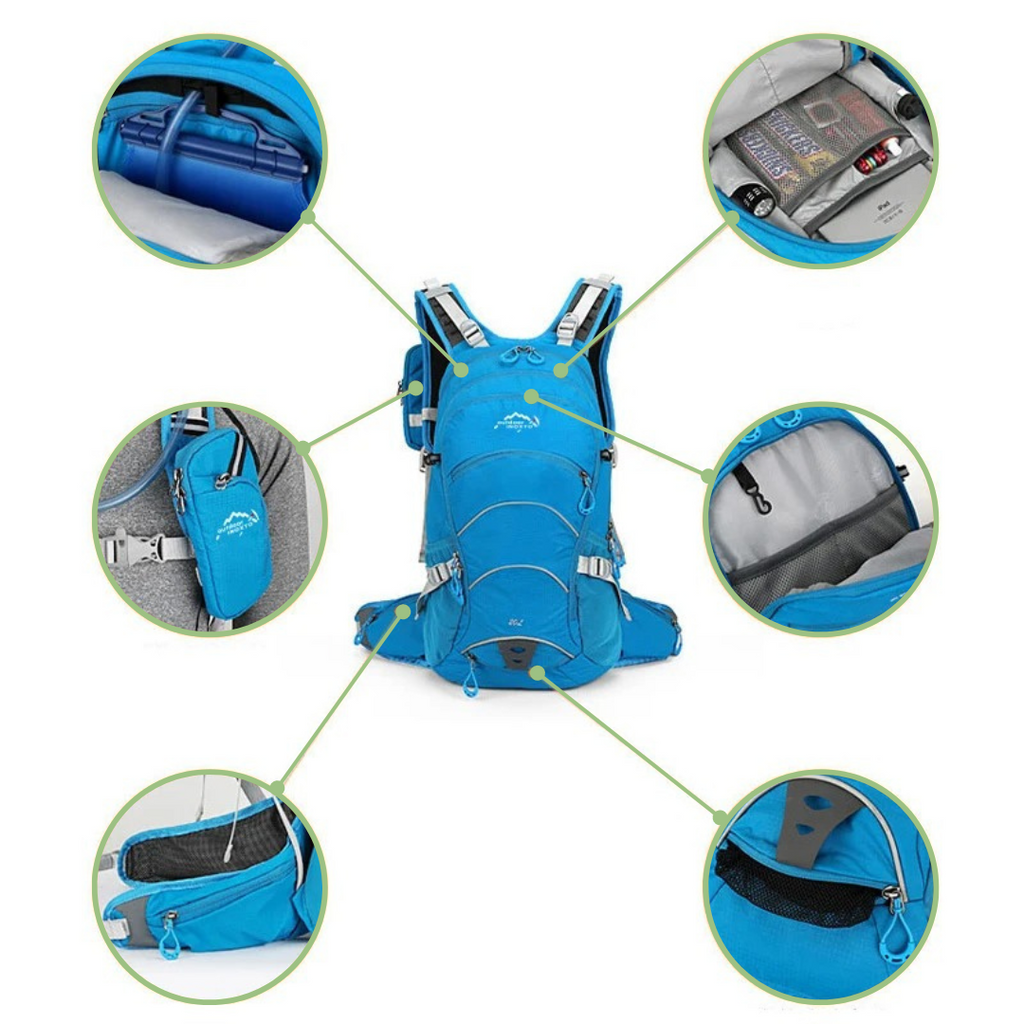 Zaino Impermeabile da Esterno - 20L