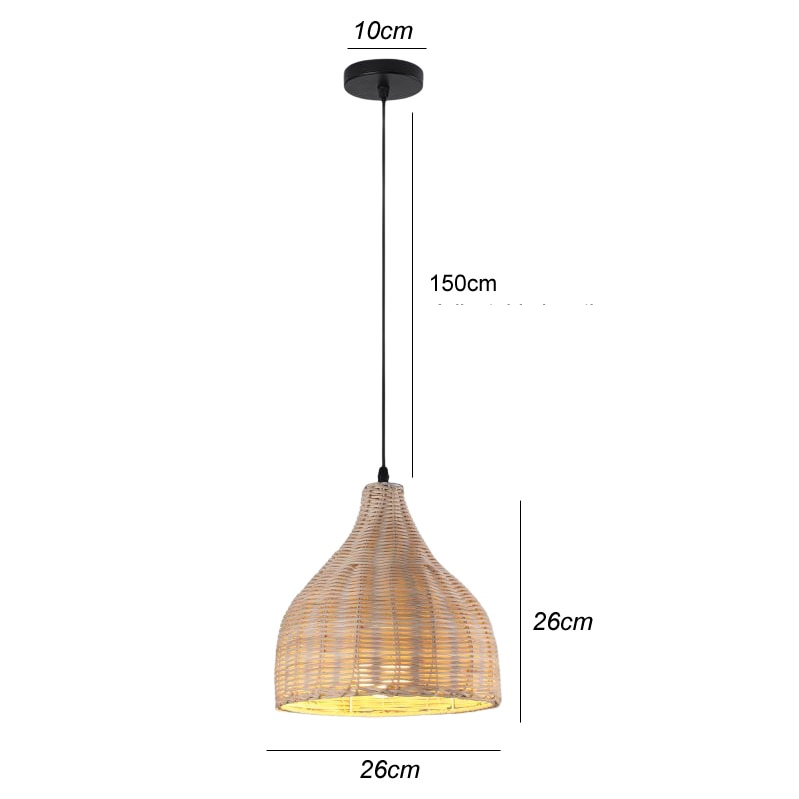 Lampada in Bambù | Attualmente di Tendenza
