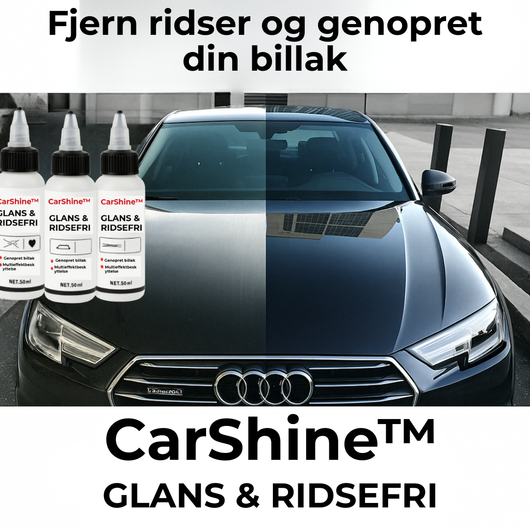 ANFINITE CarShine™ Lakforsegler med Ridsefyld og Højglans