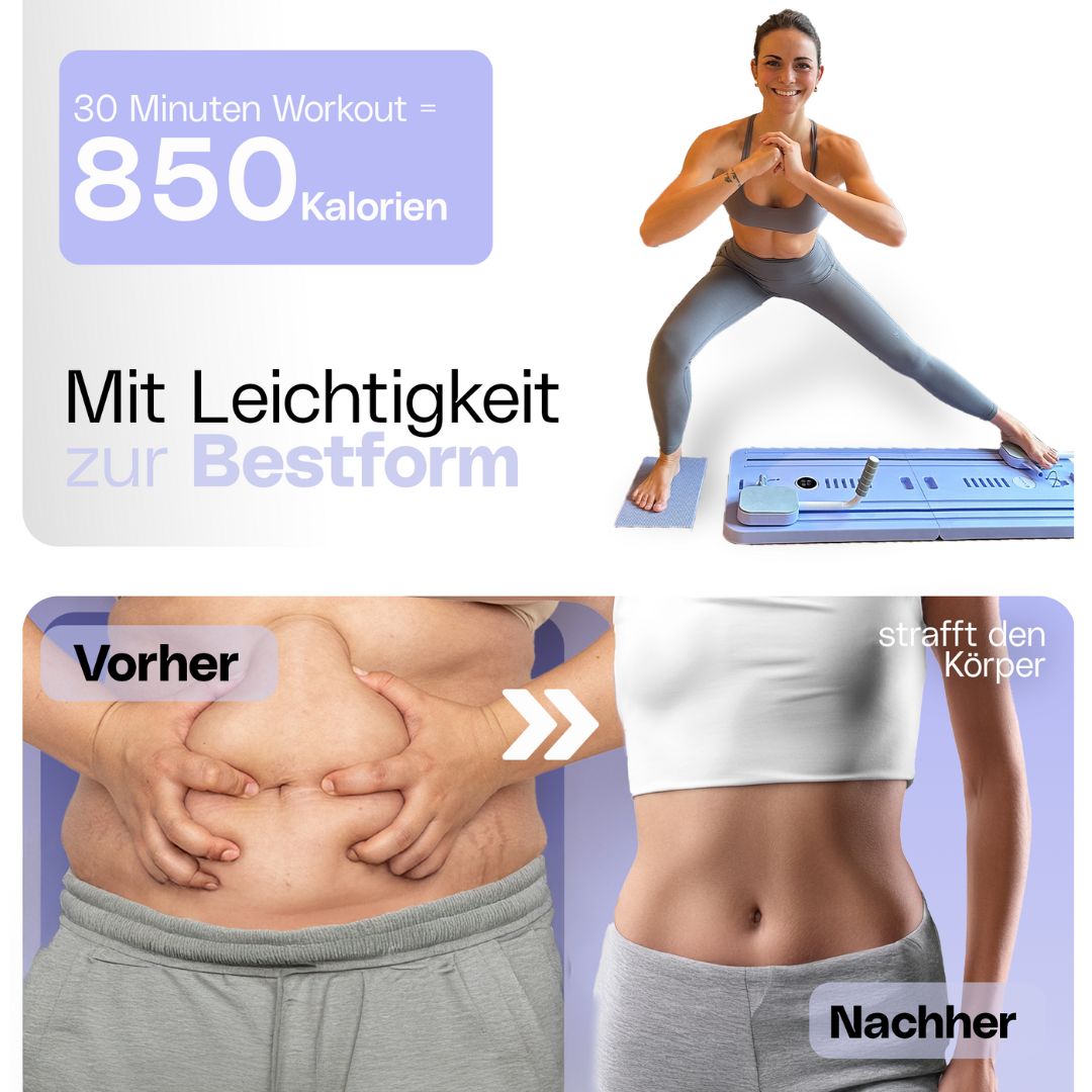 Komplet Pilates Reformer Sæt - CoreFlex Pro