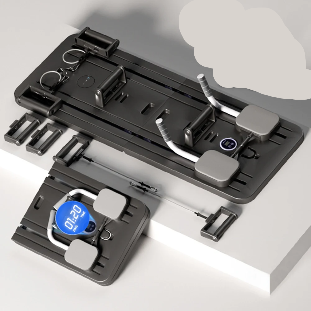 Komplet Pilates Reformer Sæt - CoreFlex Pro