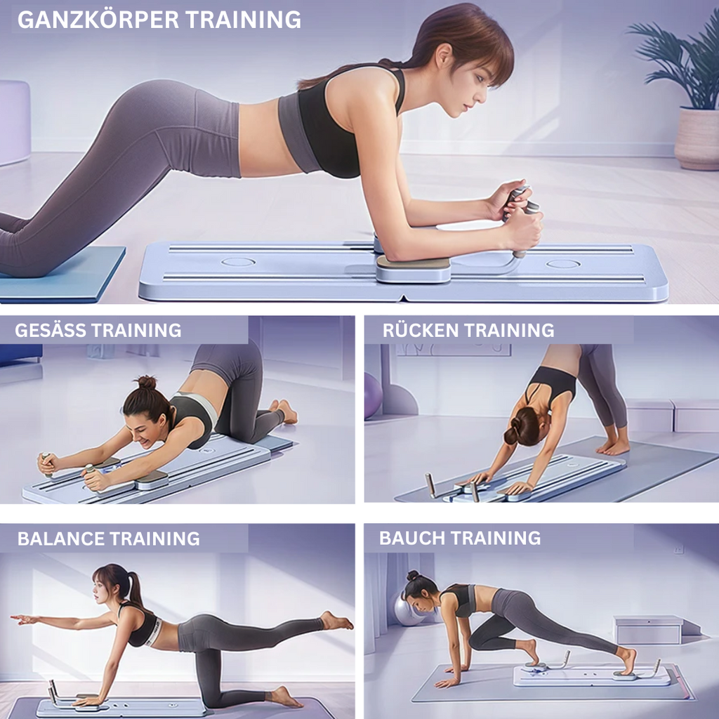 Komplet Pilates Reformer Sæt - CoreFlex Pro